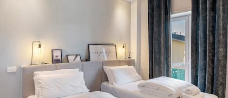 2 多间卧室、WiFi、床单