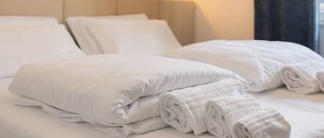 1 多间卧室、WiFi、床单