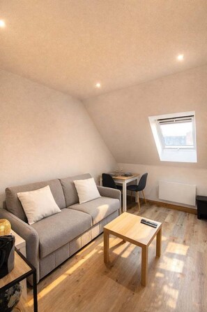 Living area - Cozy urban escape – Rue Nationale (Tours)