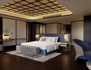 Luksus-suite - balkon - udsigt til flod