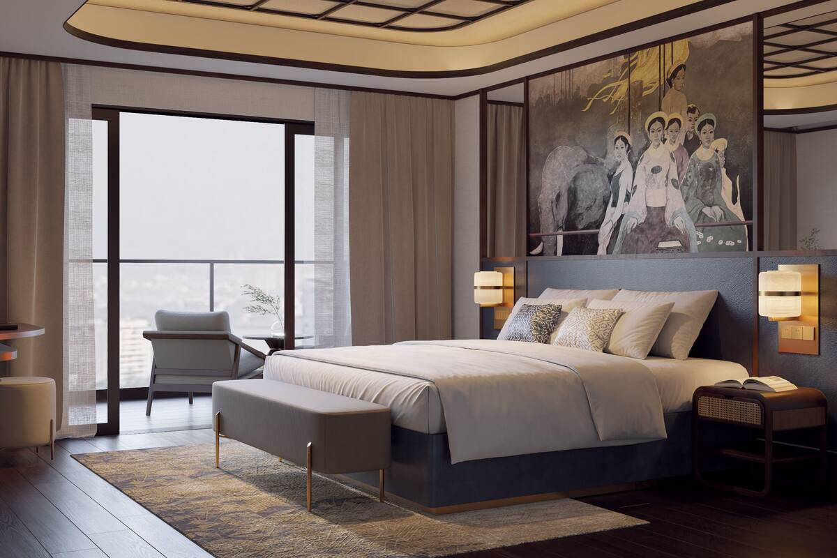 ラグジュアリー スイート バルコニー リバービュー