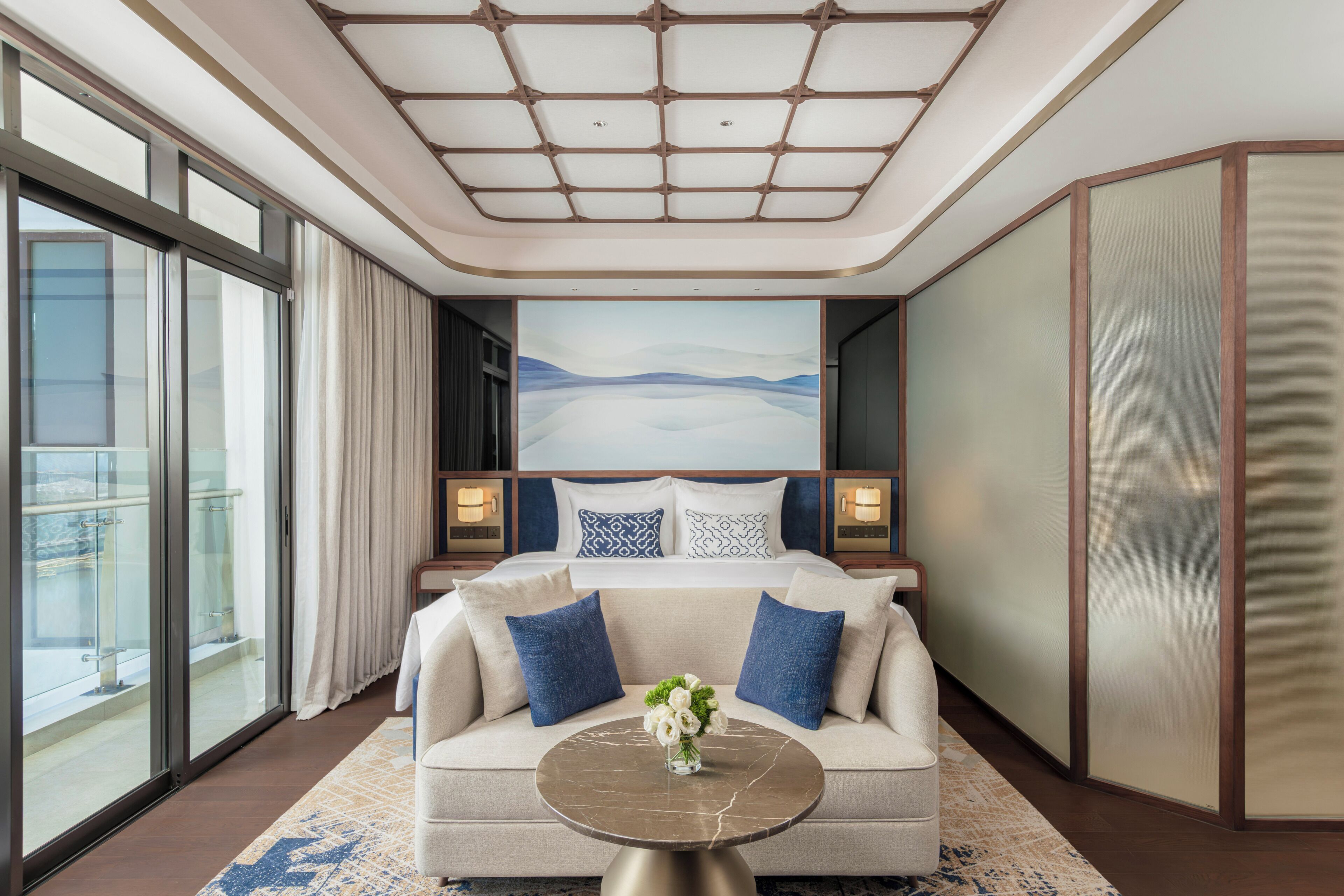 Phòng Premium (Deluxe) | Bộ đồ giường kháng dị ứng, minibar với thức ăn, đồ uống miễn phí 