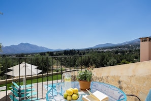 Villa, 2 Bedrooms, Private Pool, Mountain View | Balcony - Laga 1577 Traditional Stonehouse (Mylopotamos)