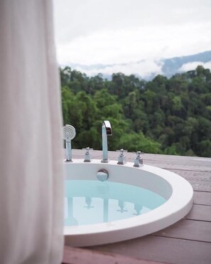 Vue depuis l’hébergement