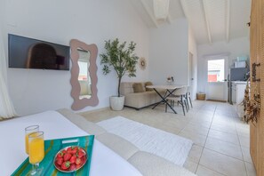Dining - Moderne studio Sea met zwembad en centraal gelegen (Noord)