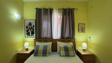 1 bedroom, iron/ironing board