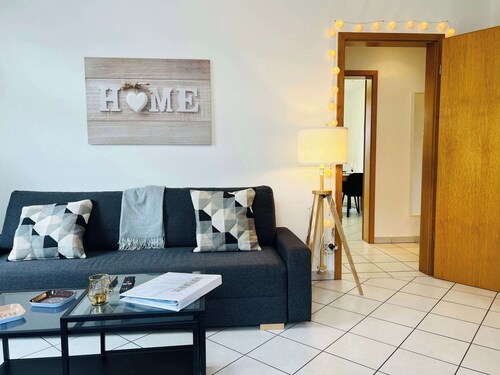1st Central 2 BR w/ Living room + 5mn from Basel