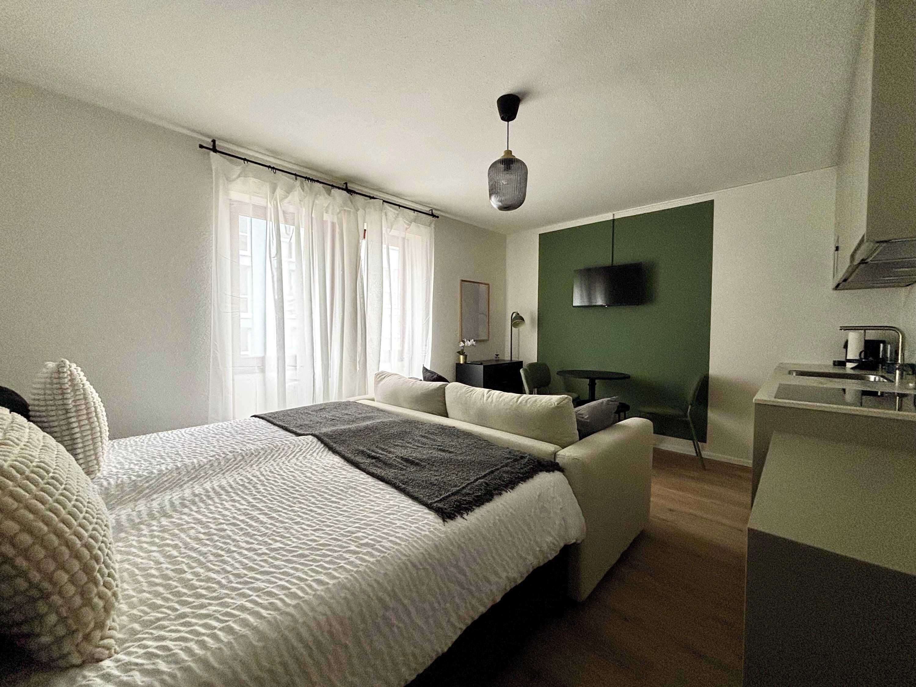 1 Schlafzimmer, Schreibtisch, Bügeleisen/Bügelbrett, WLAN