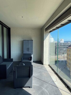 Terrace/patio - Top modern Apartment near Novartis Campus (Basel)