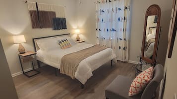 2 chambres, fer et planche Ă repasser, Wi-Fi gratuit, draps fournis