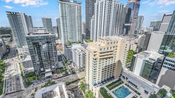 Apartemen Deluks, pemandangan kota | Eksterior