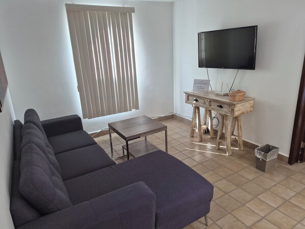 Standard Apartment, Kitchen | Living area