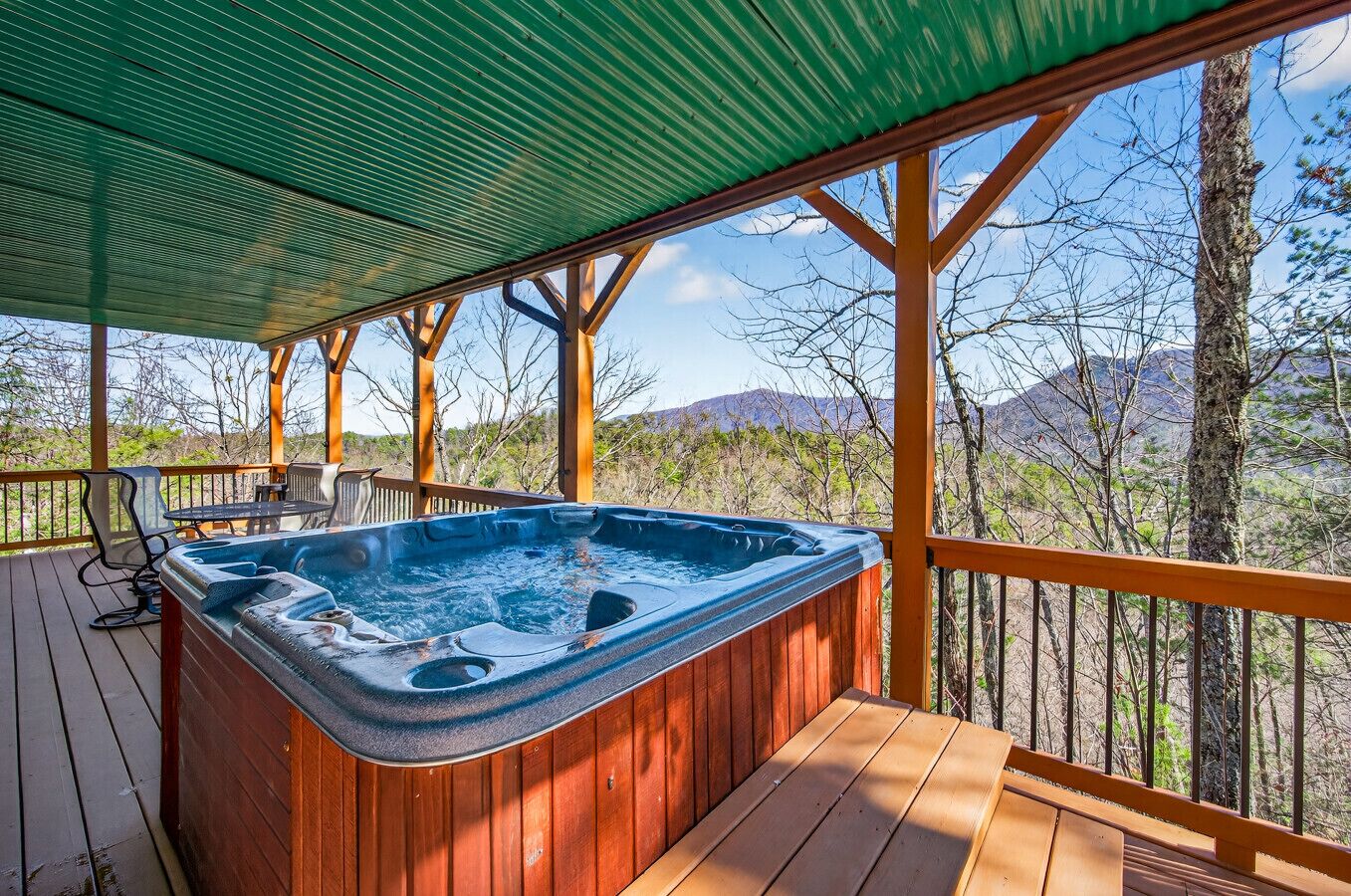Bain à remous extérieur