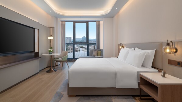 Chambre Standard, 1 très grand lit, vue ville