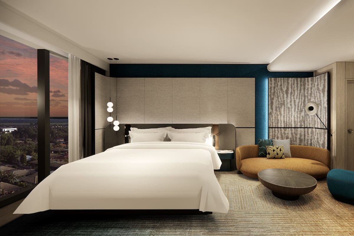 Suite presidencial | Caja de seguridad en la habitación y escritorio