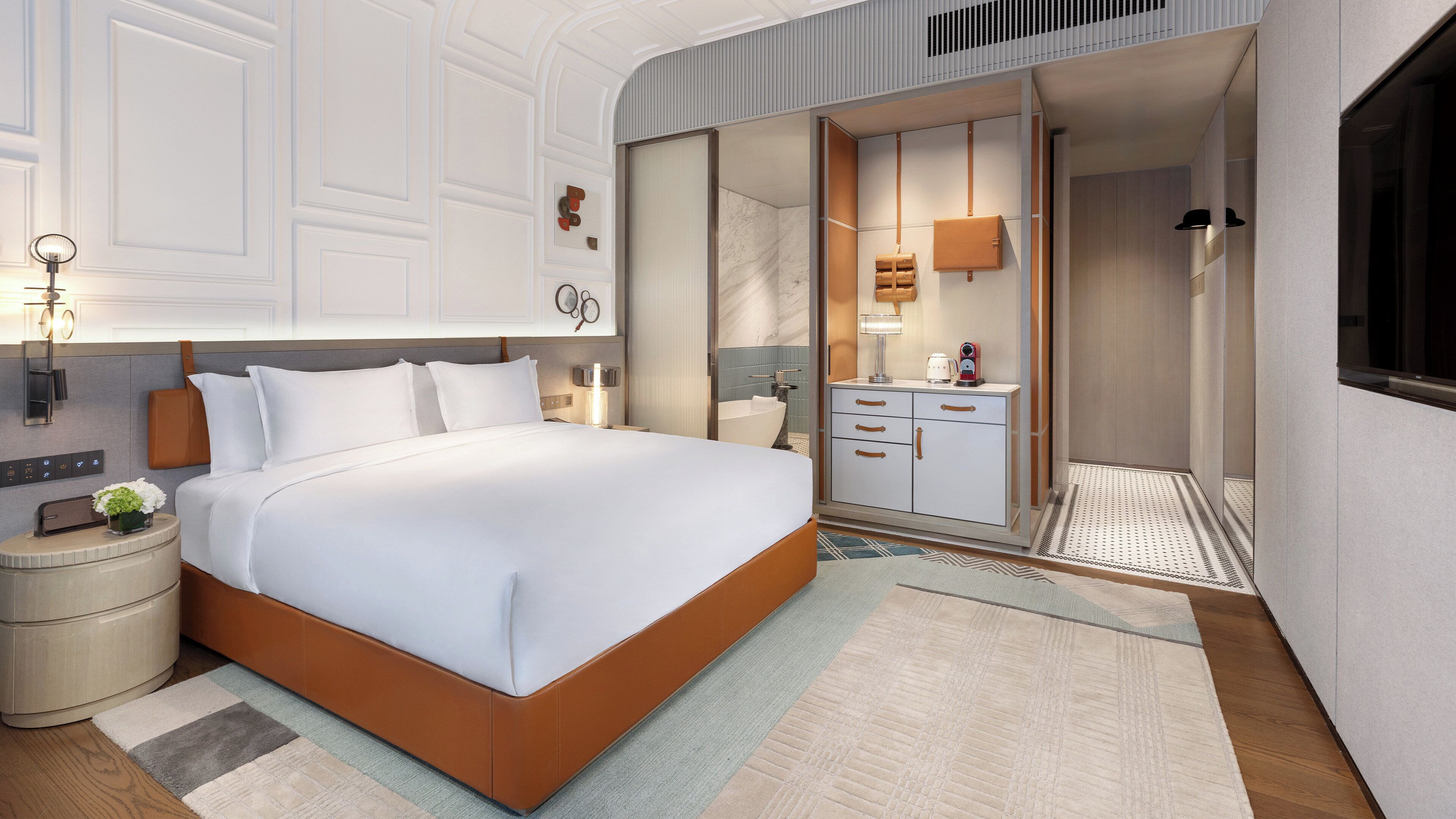 Minibar, in-room safe, desk, blackout curtains