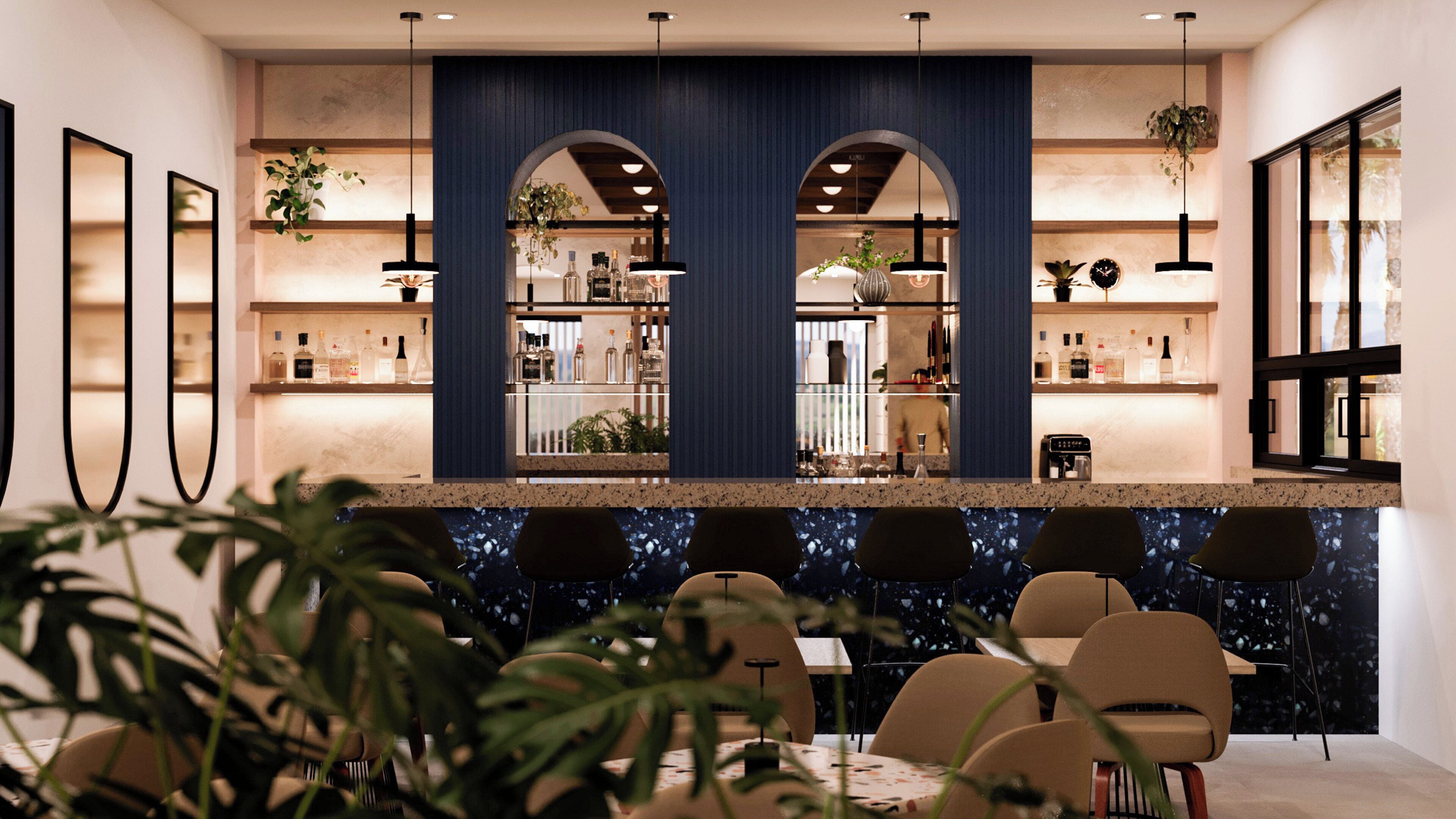 Bar (on property)