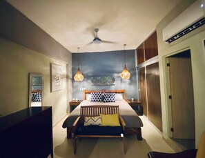 1 dormitorio, tabla de planchar con plancha, wifi gratis y ropa de cama