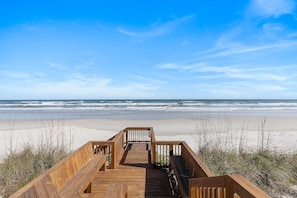 Apartamento, 1 cama de matrimonio con sofá cama (Sea Dunes Nautilus B8) | Playa | Ubicación a pie de playa