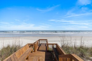 Apartamento, 1 cama de matrimonio con sofá cama (Sea Dunes Nautilus B8) | Playa | Ubicación a pie de playa