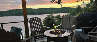 Spectacular views and located minutes from Riverbend Music Center.