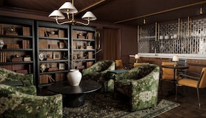 Lobby sitting area - The Drew Hotel (Plymouth)