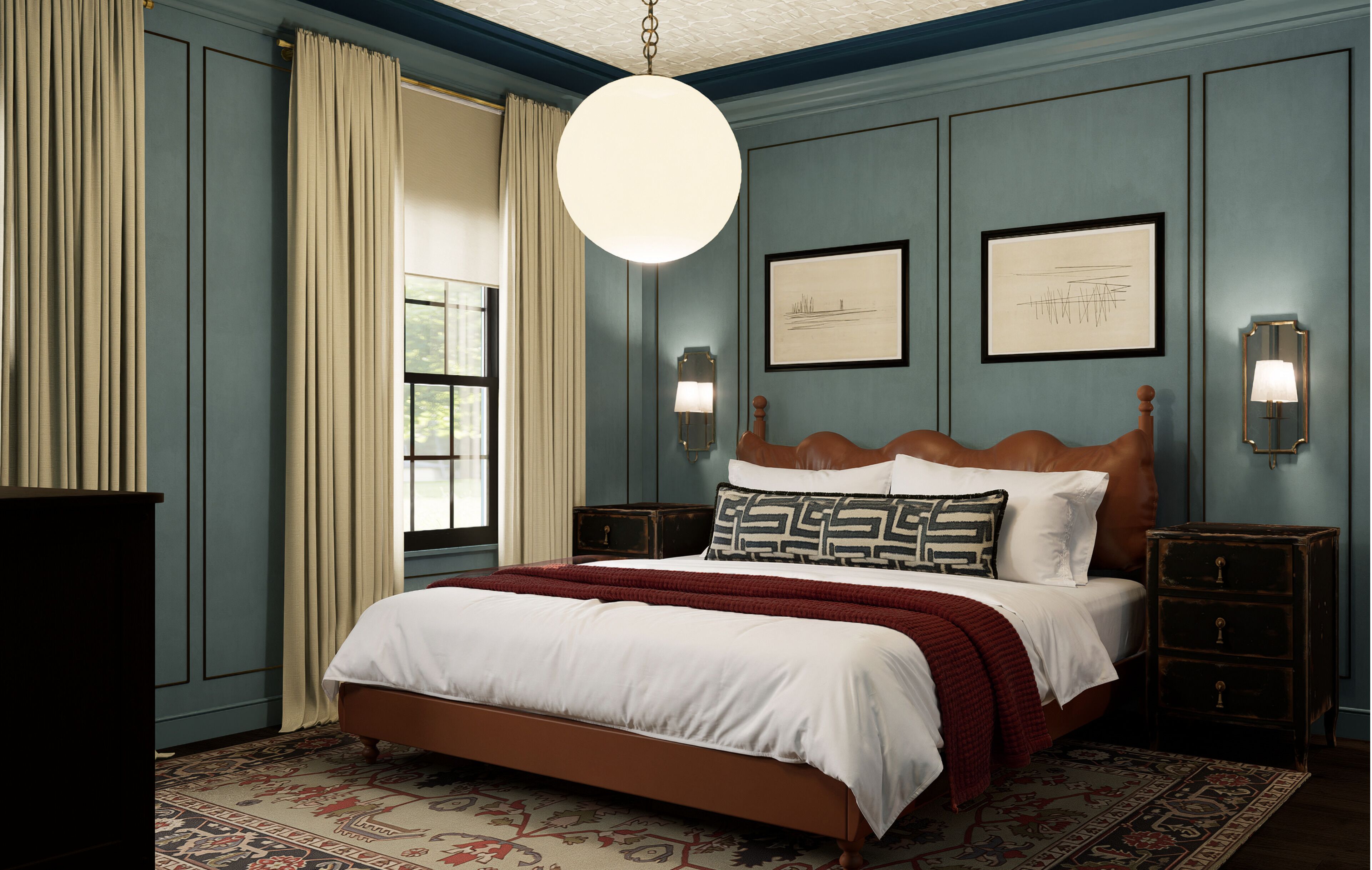 Habitación doble Prestigio | Caja de seguridad en la habitación y cortinas blackout 