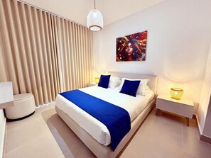 Iron/ironing board, Internet, bed sheets - Exclusive Apartment in Cartagena, Baia Kristal (Cartagena de Indias)