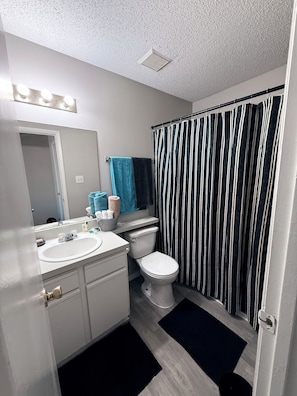 Towels, soap, toilet paper - GROOVY!! 2-bedroom apartment in welcoming Atlanta with AC for your stay (Atlanta)