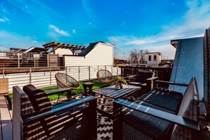 Terrace/patio - Sky-High Luxury | Best Nash Views | Walk to Gulch! (Nashville)