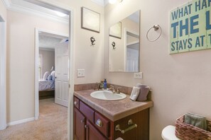 Hair dryer, towels