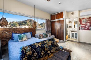1 bedroom, iron/ironing board, free WiFi, bed sheets - Cozy Boho Studio in Romantic Zone (Puerto Vallarta)