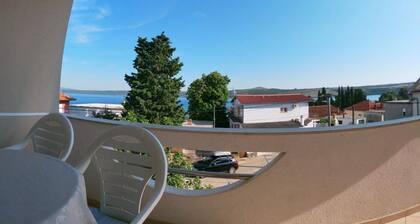 Sanja Apartments Posedarje - (A1) OneBedroom Apartment with Terrace with SeaView