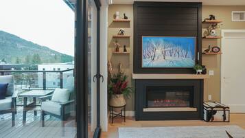 Deluxe-Apartment, Bergblick | Innenbereich