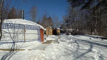 Àrea exterior de l'allotjament