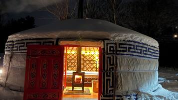 Overnattingsstedets uteområder