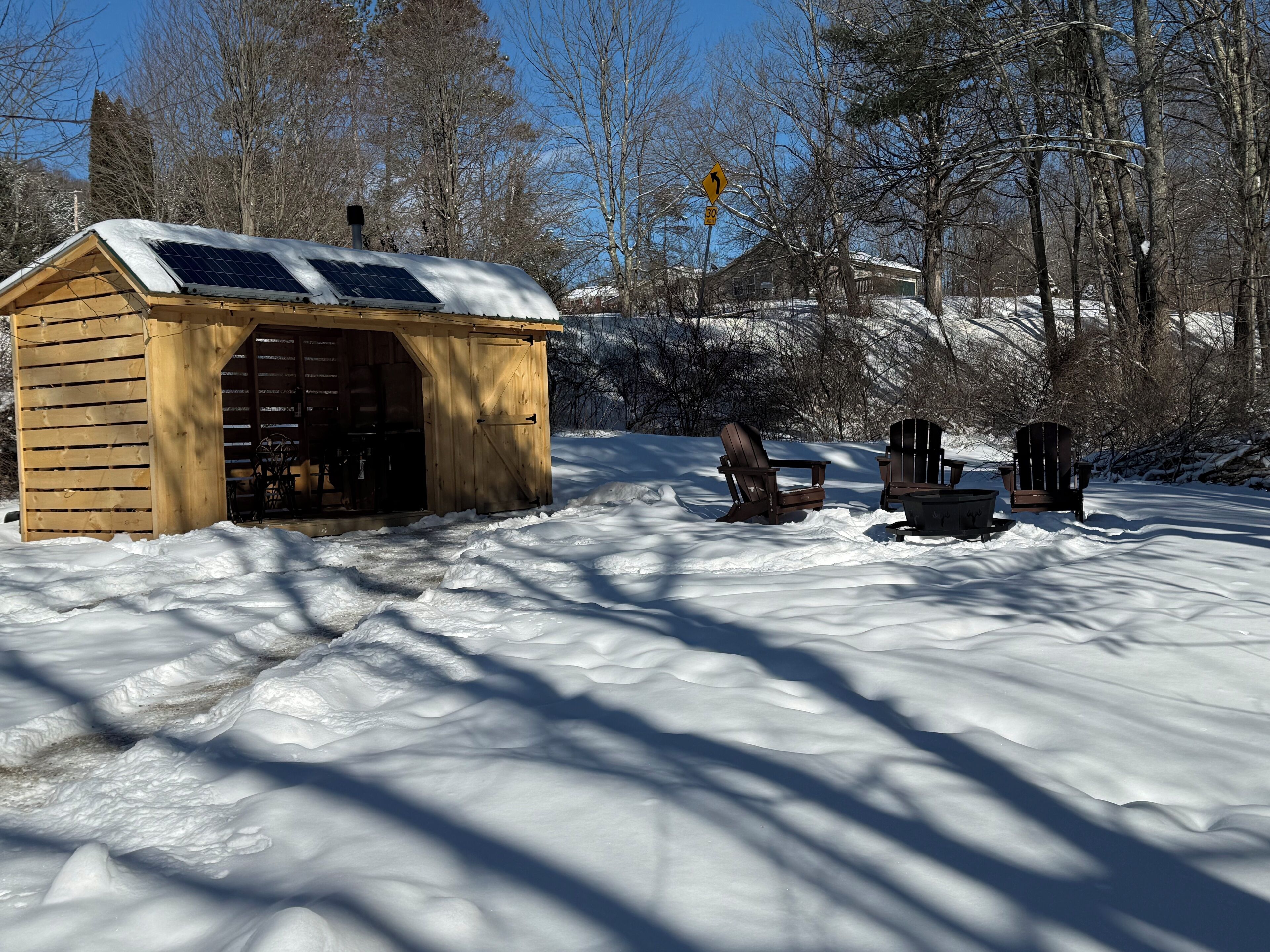 Overnattingsstedets uteområder
