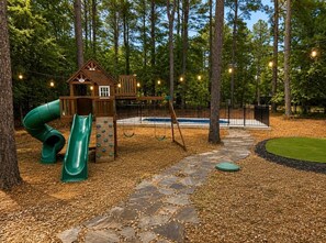 Children’s area - New! July 4th Getaway · Private Pool · Pickleball · Sleeps 16 · Broken Bow (Broken Bow)
