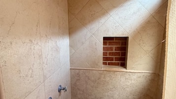 Shower, hair dryer