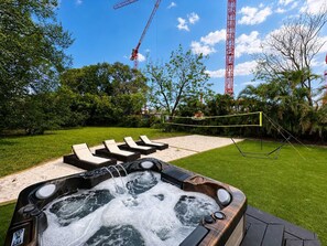 Outdoor spabad