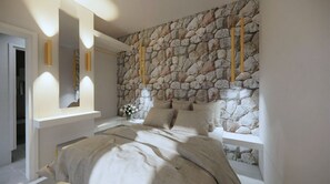 Svit Grand - 2 sovrum - privat pool - havsutsikt | Strykjärn/strykbräda och gratis wi-fi