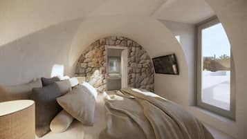 Maisonette with Private Pool, Sea View | Seterika/papan seterika, Wi-fi percuma