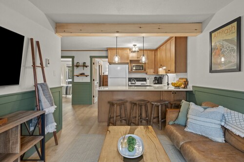 Storybook setting, cozy retreat