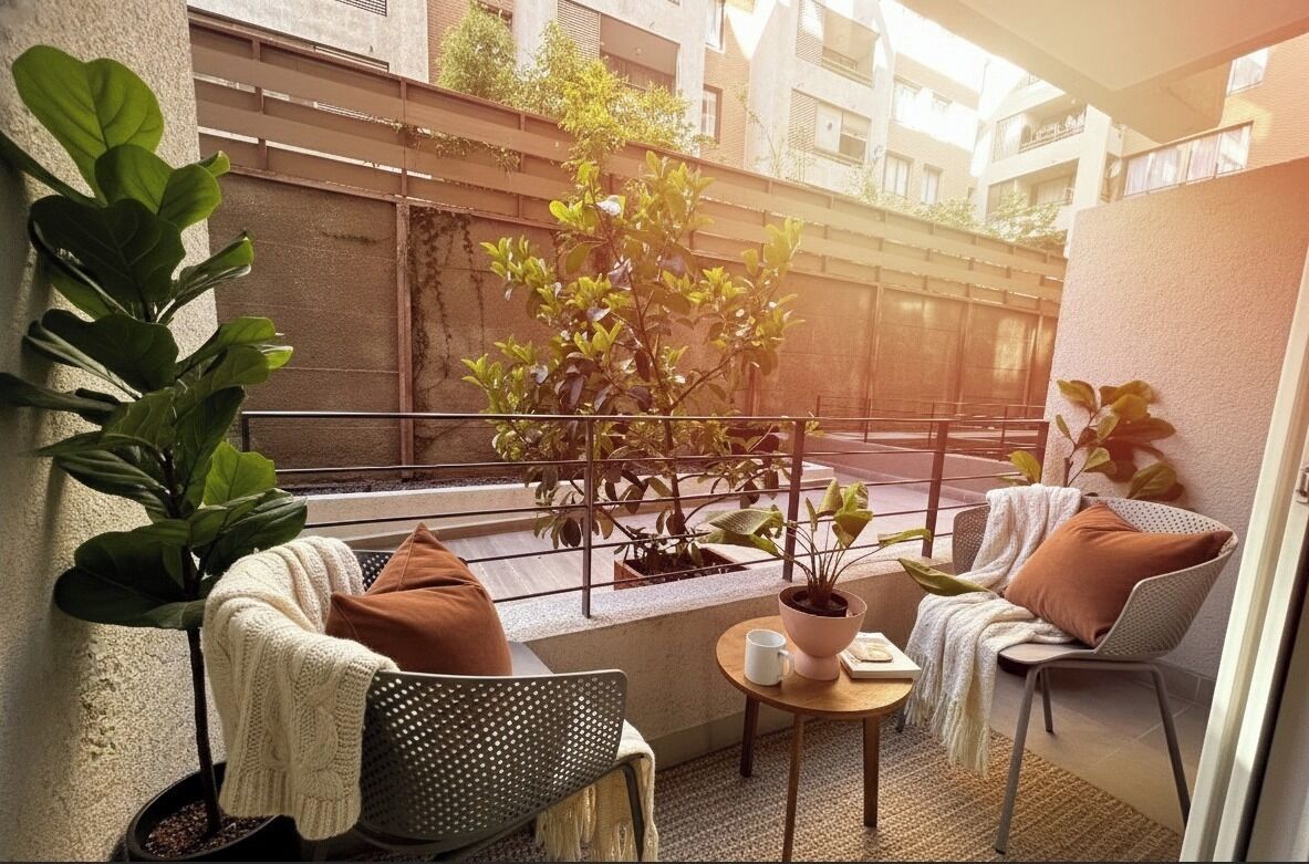 Apartamento estándar, 1 habitación | Terraza o patio