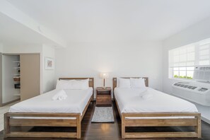 Family Studio, Kitchenette, Beachside (Self check-in) | In-room safe, desk, laptop workspace, iron/ironing board - Casa Colaretta By At Mine Hospitality (Miami Beach)