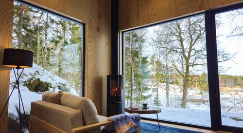 Panorama Studio - Sauna, Lake and Scandi Design