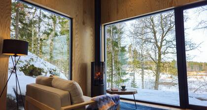 Panorama Studio - Sauna, Lake and Scandi Design