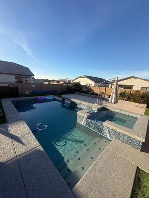 Pool - Private Heated Pool + Year-Round Hot Tub (Maricopa)