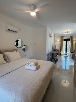 1 habitación, cuna de viaje, wifi gratis y ropa de cama 