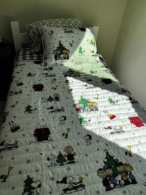 2 bedrooms, iron/ironing board, internet